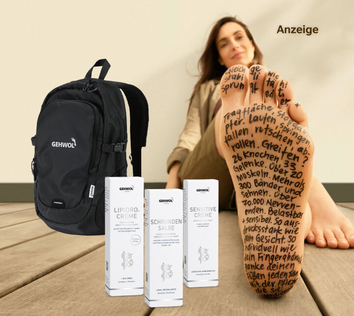 Gewinnspielaktion mit Gehwol