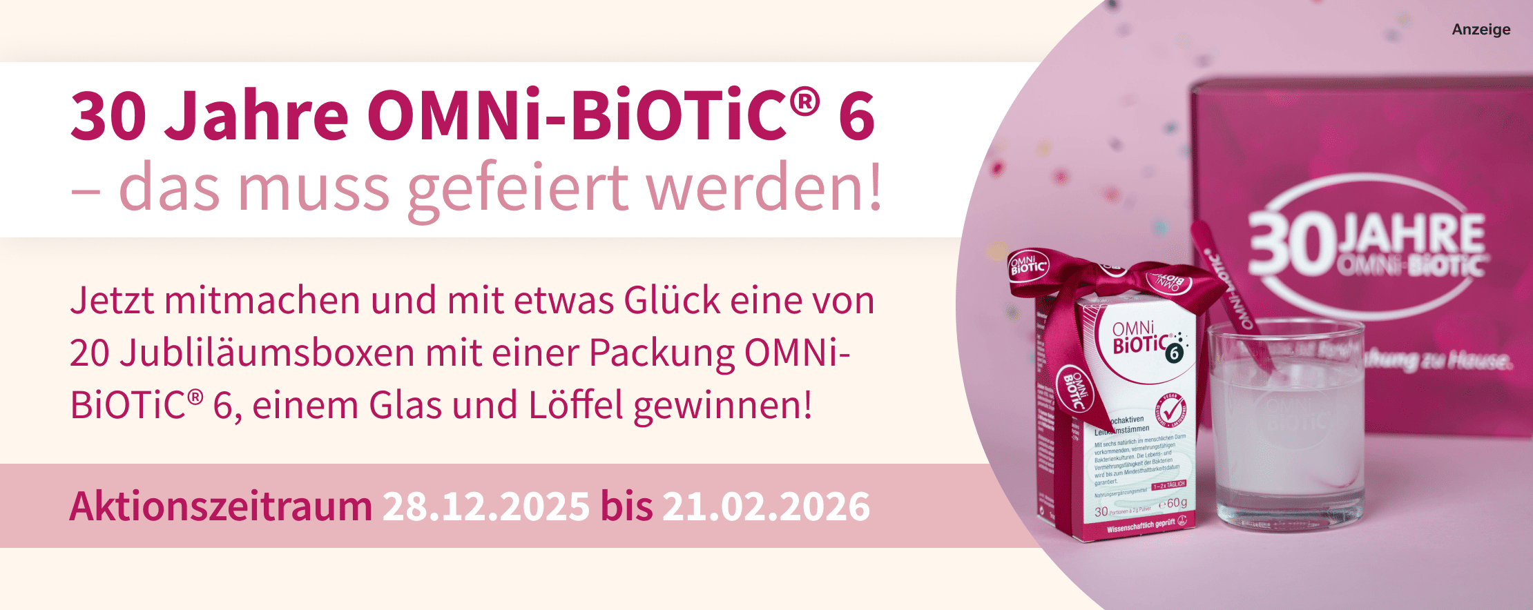 OMNi-BiOTiC gewinnspiel