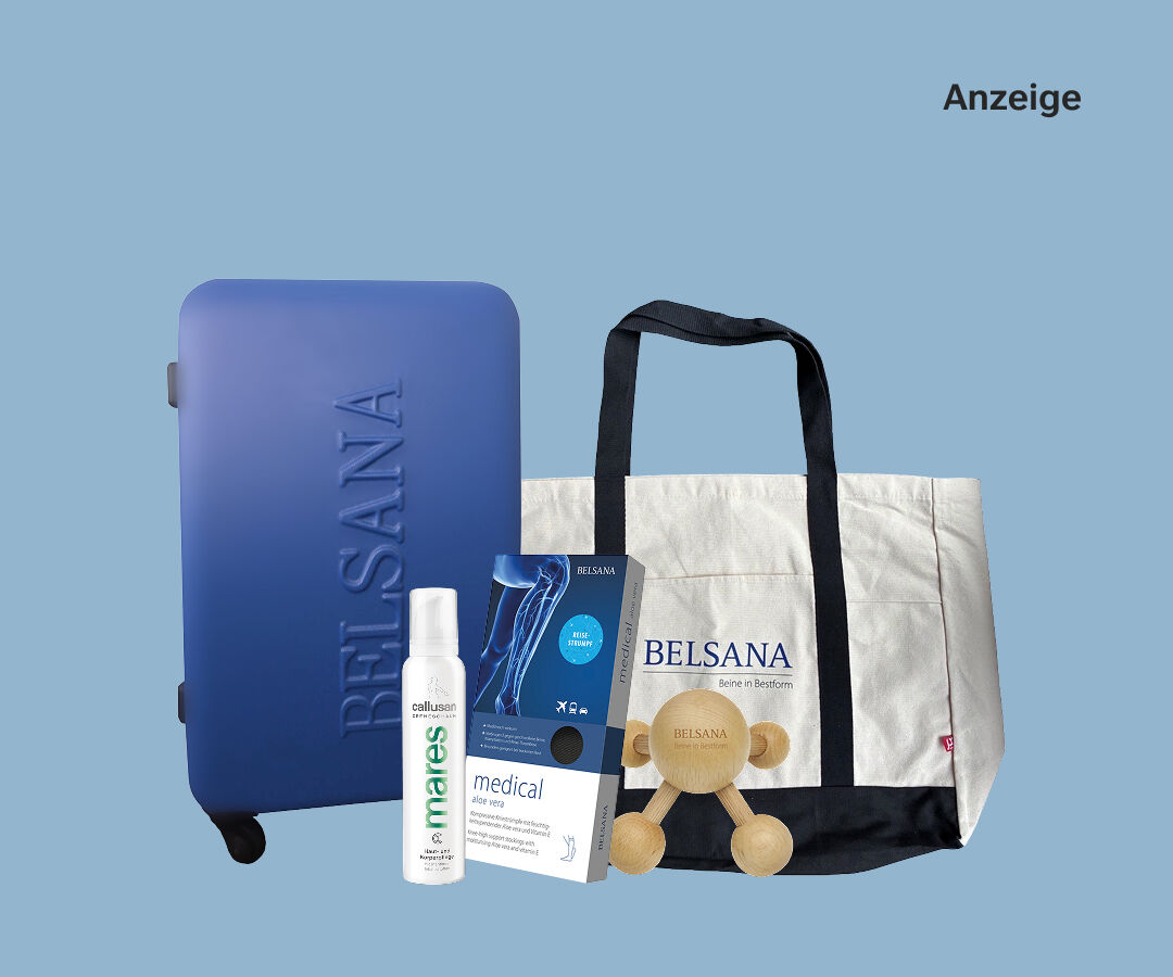 Entspannt reisen – leichte Beine genießen